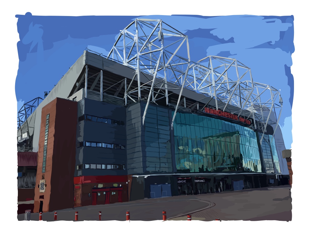 Old Trafford, Manchester United.